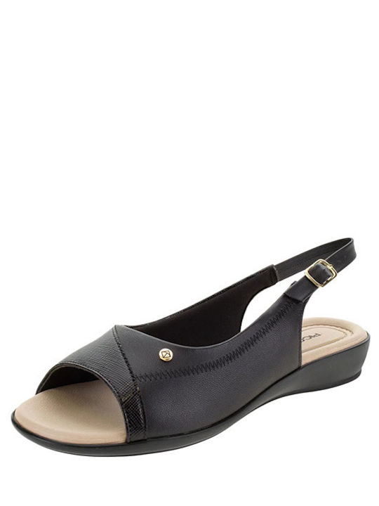 Piccadilly Women's Peep Toe Platforms Black