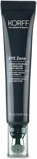 Korff Eye Zone Κρέμα Ματιών για Μαύρους Κύκλους & Σακούλες 15ml