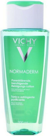 Vichy Normaderm Лосион Тонизиране на Лице за Мазна Кожа 200мл