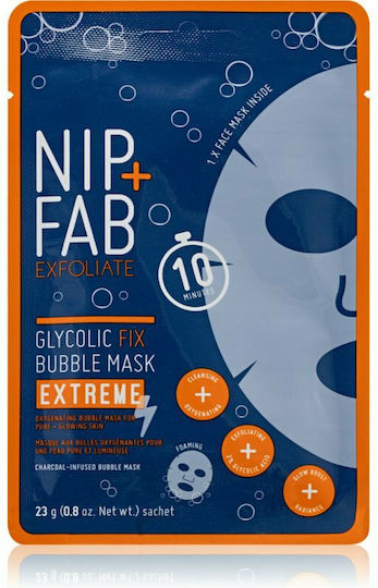 Nip+Fab Glycolic Fix Bubble Плат Екстремен 23гр