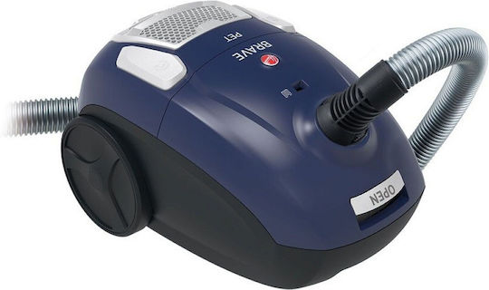 Hoover Brave BV60PET 011 Staubsauger 700W Eingetütet 2.3Es Blau