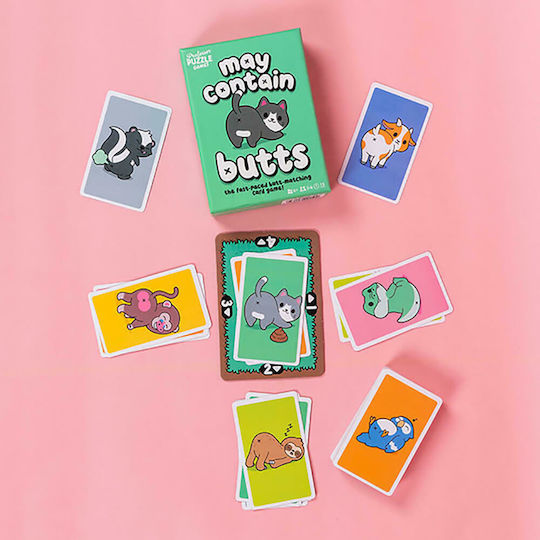 Настолна игра May Contain Butts за 2-6 играчи 4+ години Professor Puzzle