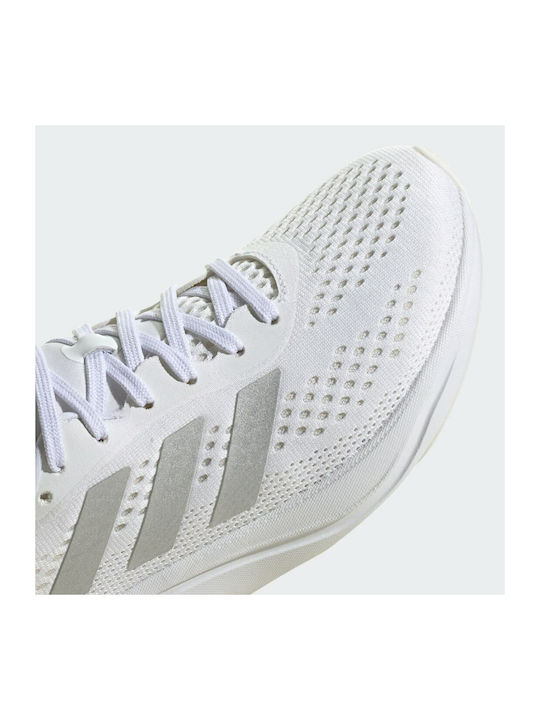Supernova 2 Sport Shoes Running Cloud White / Silver Metallic