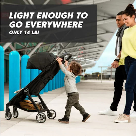Baby Jogger City Tour 2 Adjustable Baby Stroller Suitable for Newborn Shadow Grey 6.5kg