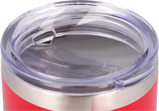 Stor Pokemon Ποτήρι Θερμός Ανοξείδωτο BPA Free 380ml Κόκκινο με Λαβή