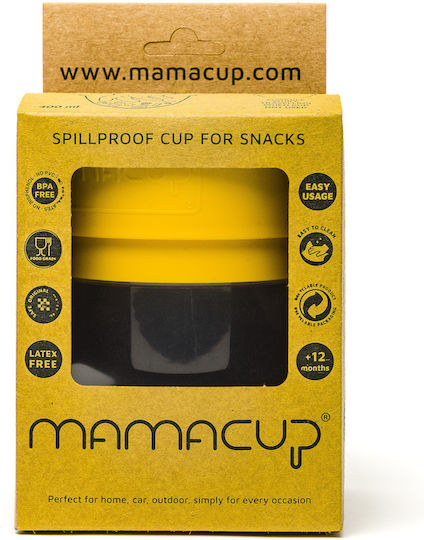 MamaCup Plastic Baby Lid Yellow