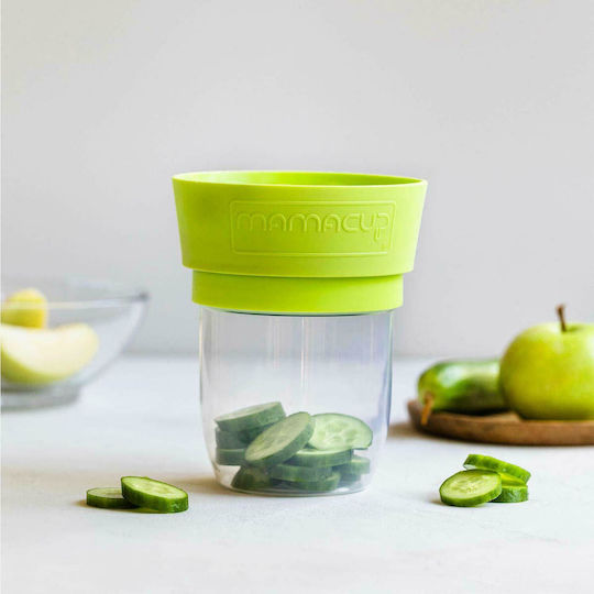 MamaCup Plastic Baby Lid Green