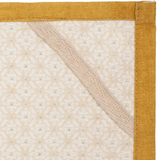 Atmosphera Tea Towel from 100% Cotton Ochra 45x70cm 3pcs