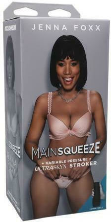 Doc Johnson Main Squeeze Джена Фокс Мастурбатор Вагина 5200-32-BX Chocolate 1бр