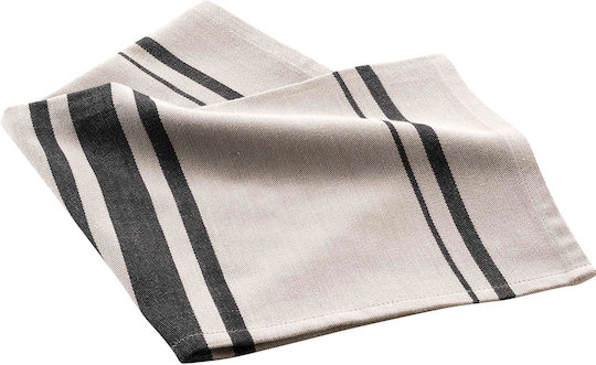 Comptoir Ποτηρόπανο από 100% Βαμβάκι σε Γκρι Χρώμα 50x70cm