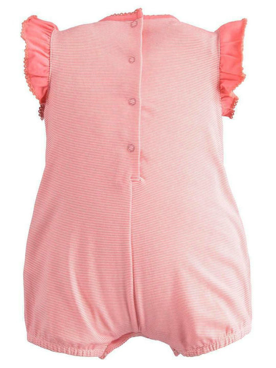 iDO Baby Bodysuit Set Sleeveless Pink