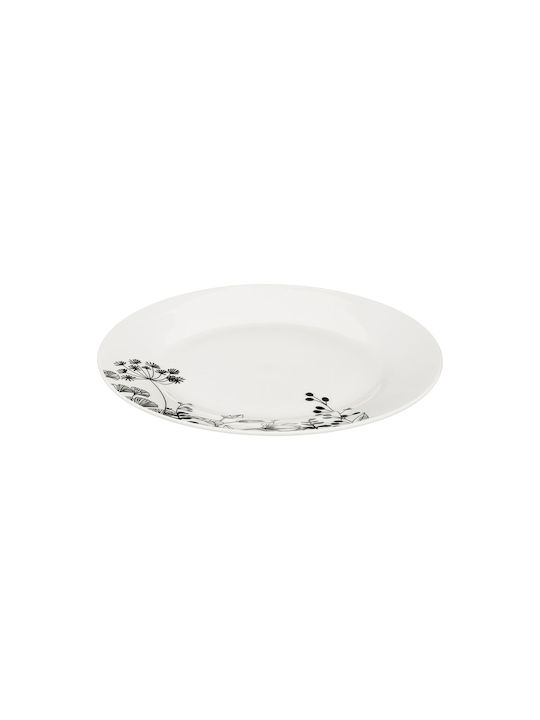 Secret de Gourmet White Floral Set de Farfurii din Porțelan Alb 18buc