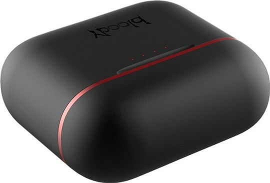 A4Tech M90 In-ear Bluetooth Handsfree Ακουστικά με Αντοχή στον Ιδρώτα και Θήκη Φόρτισης Μαύρα