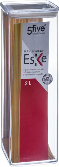 5Five Κουτί Ζυμαρικών με Αεροστεγές Καπάκι Πλαστικό Διάφανο 2000ml 5Five Κουτί Ζυμαρικών με Αεροστεγές Καπάκι Πλαστικό Διάφανο 2000ml