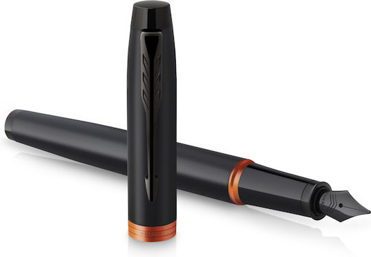 Parker Set Writing Pen Fine Orange made of Brass