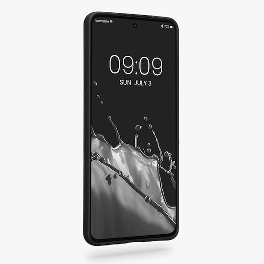 KWmobile Задна корица Силикон 1.3мм черен мат (Motorola Moto G52)