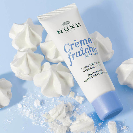 Nuxe Creme Fraiche De Beaute Moisturising Mattifying 24ωρη Ενυδατική & Ρυθμιστική Λεπτόρρευστη Κρέμα Προσώπου 50ml