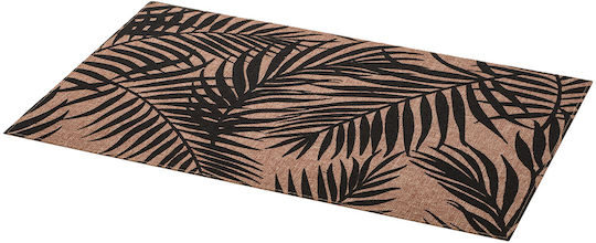S-D Palm Black Σουπλά Υφασμάτινο Πολύχρωμο 45x30cm