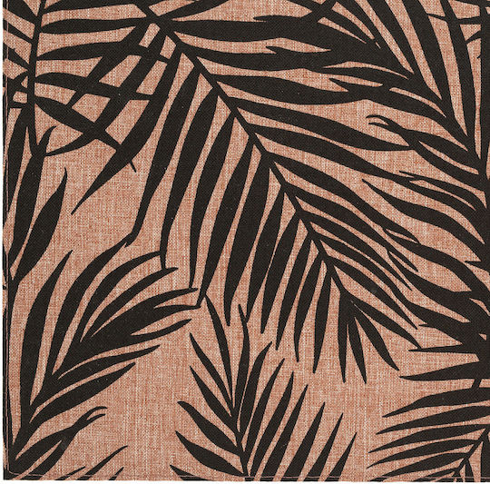 S-D Palm Black Σουπλά Υφασμάτινο Πολύχρωμο 45x30cm
