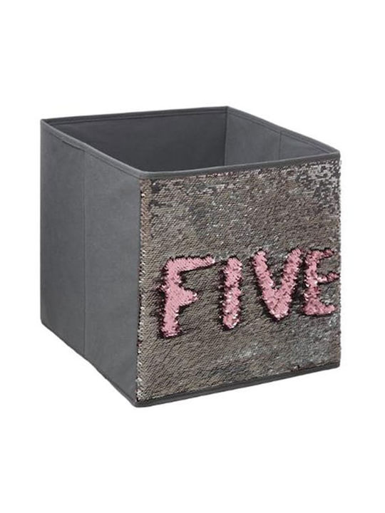 Plastic Storage Box Gray 31x31x31cm