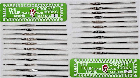 Tulip 182 Βελονάκι Δαντέλας Ιαπωνίας No 20
