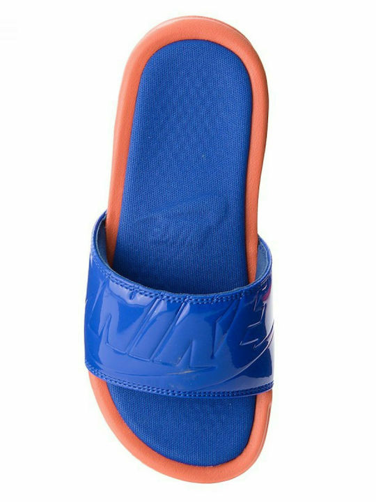 Benassi Just Do It Women's Slides Blue