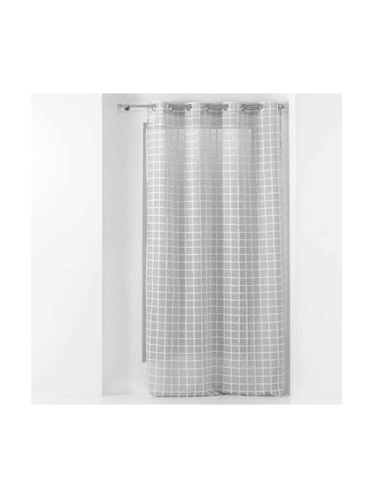 Douceur d'Intérieur Vorhang mit Grommet L-C Karrona Grau 140x240cm