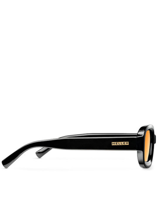 Meller Dashi Sonnenbrillen mit Schwarz Rahmen und Orange Linse