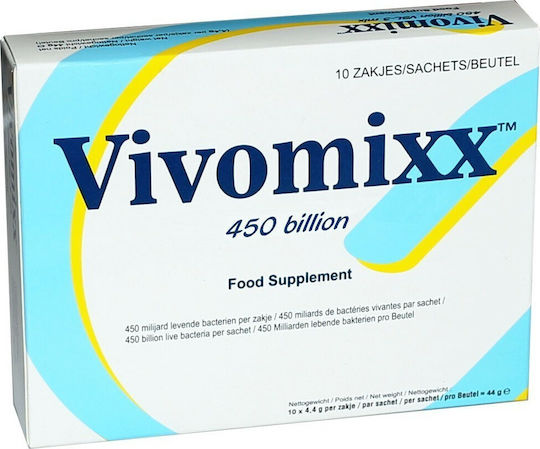 AM Health Vivomixx 450 Billion Live Bacteria Συμπλήρωμα με Προβιοτικά 10 φακελίσκοι