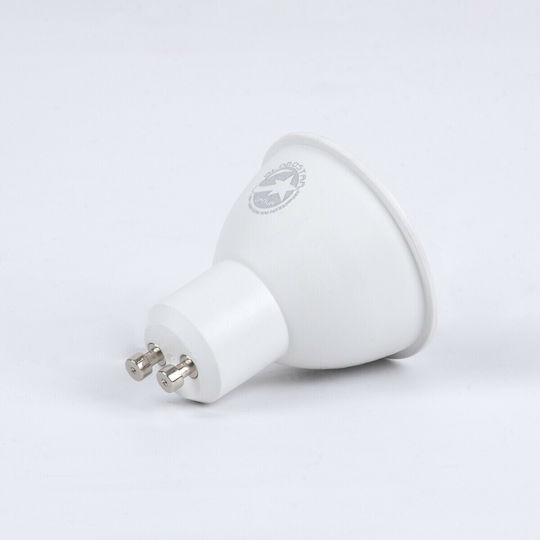 GloboStar LED Bulb 6W for Socket GU10 and Shape MR16 Cool White 696lm