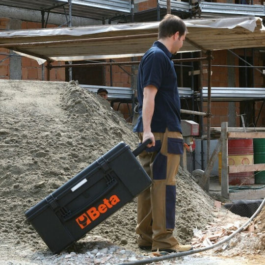 Beta C13 Tool Storage Plastic Wheeled Box W87xD41xH35cm 021130000