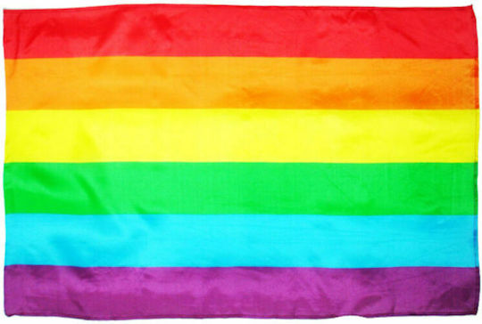 Steag Poliester LGBT Pride Medium Flag 90x60cm