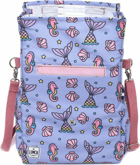 The Lunch Bags Original Junior School Insulated Hand Lunch Bag 5lt Purple 21 x 16 x 19.5cm