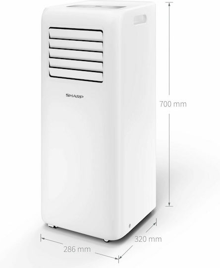 Sharp Portable Air Conditioner 9000 BTU Cooling Only