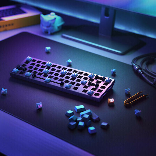 Glorious PC Gaming Race Glorious Gmmk 2 Compact Gaming Tastatură Mecanică Tenkeyless cu Glorious Fox comutatoare și iluminare RGB (Engleză US)