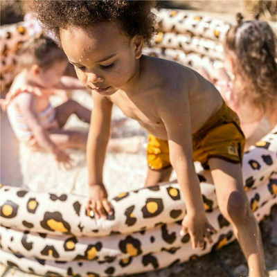 Swim Essentials Leopard Children's Pool PVC Inflatable Beige