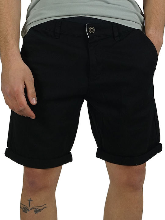 Dave Men's Shorts Chino Black