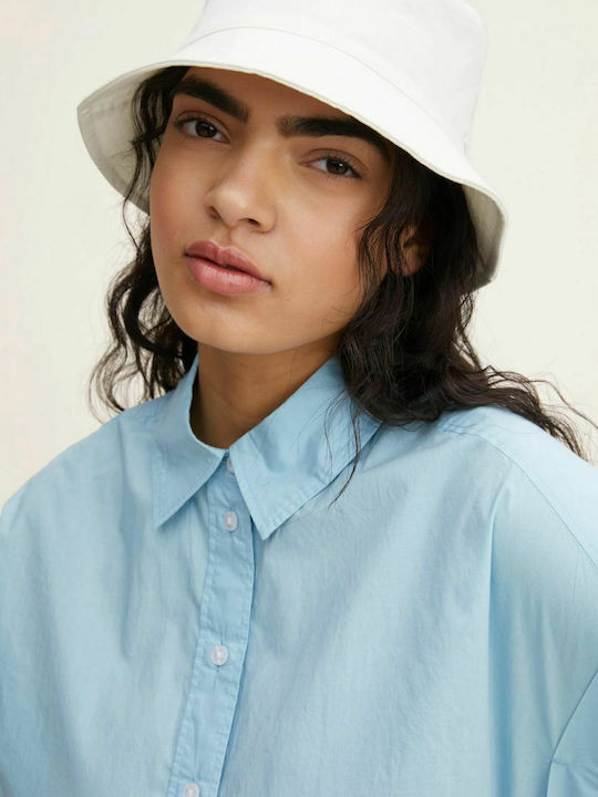 204 Women's Monochrome Short Sleeve Shirt Light Blue