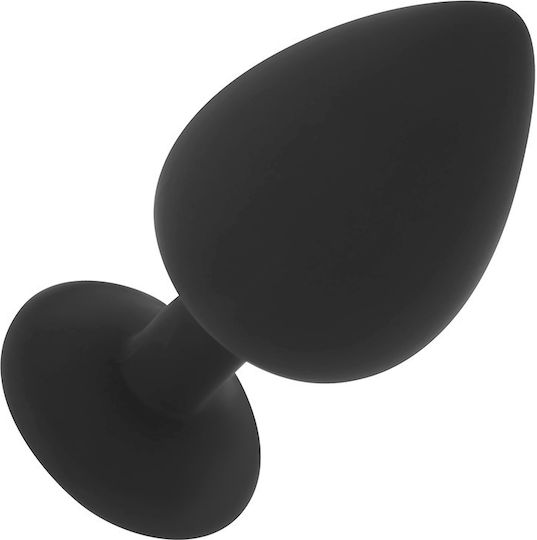 Ohmama Πρωκτική Σφήνα Large Μαύρη 9cm
