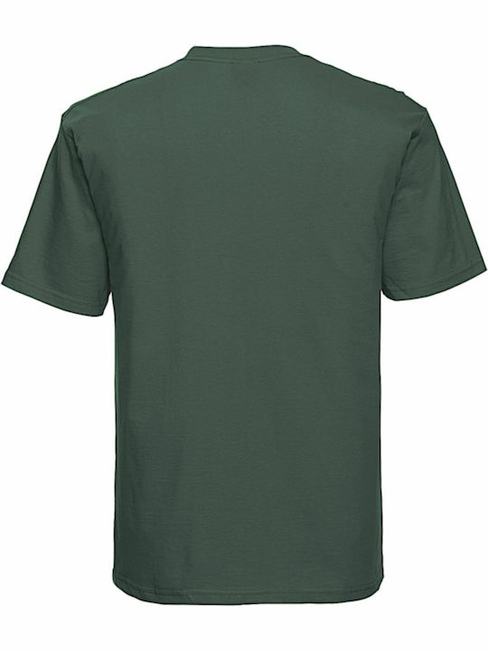 Russell Europe Men's Short Sleeve Promotional T-Shirt Green