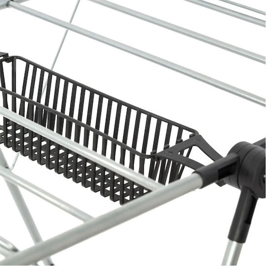 5Five Accona Plus Folding Floor Stainless Steel Clothes Drying Rack with 13m Hanging Length