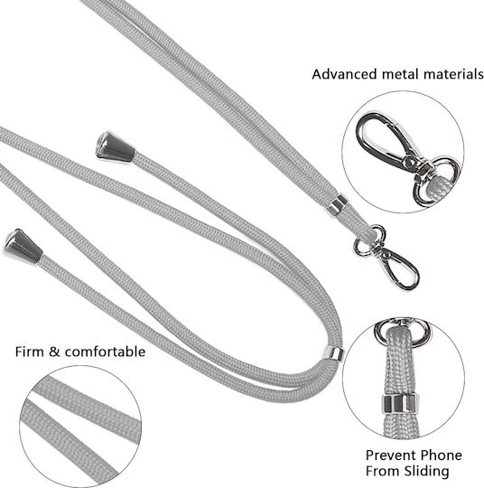 Sonique Lanyard Neck Strap for Mobile Blue