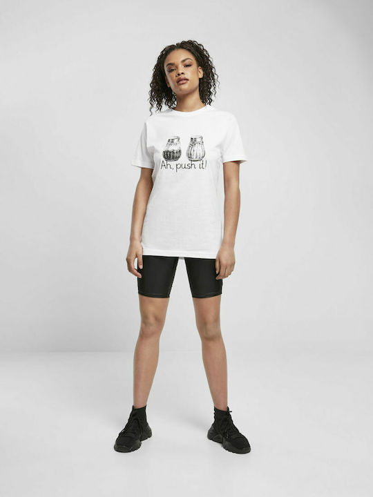 Damen T-Shirt Weiß