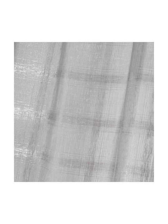 Κουρτίνα με Τούνελ L-C Candide Gris 70x200εκ.