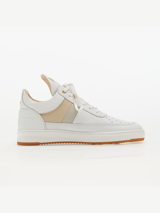 Pieces Low Top Game Herren Sneakers Weiß