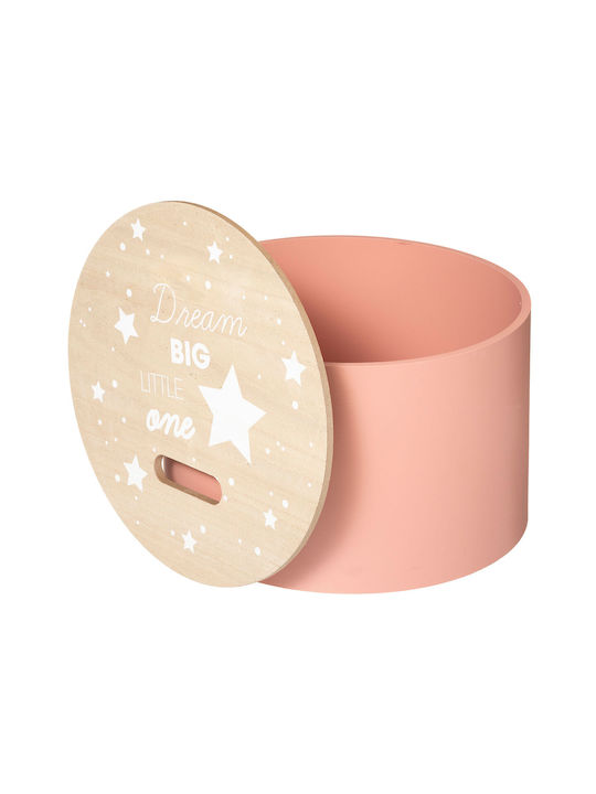 Atmosphera Decorative Wooden Box 2 Pieces Pink
