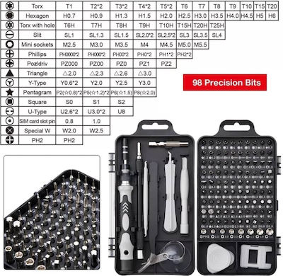 GloboStar 79998 Tool Set for Phone Repair 115pcs