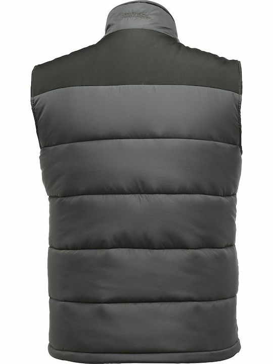 Regatta Men's Sleeveless Puffer Jacket Seal Grey/Black