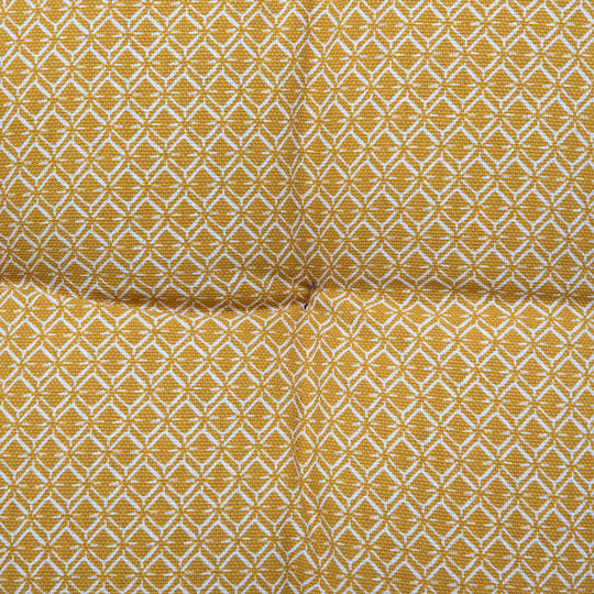 Pernă De Podea A-S Otto Din 100% Bumbac Ocru 60x120cm