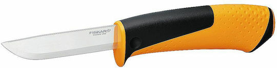 Fiskars Μαχαίρι Πορτοκαλί σε Θήκη